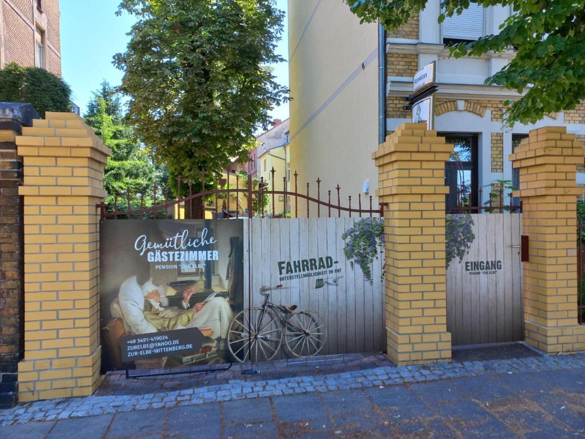 Pension Zur Elbe Wittenberg Экстерьер фото